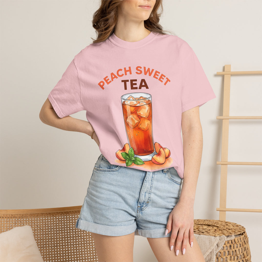 Chilled Tea Glass Shirt Drinks Travel Gift Women Gouache Tee Tea Glass T-Shirt Beverage Fan Watercolor Tshirt Adventure Graphic Line Art