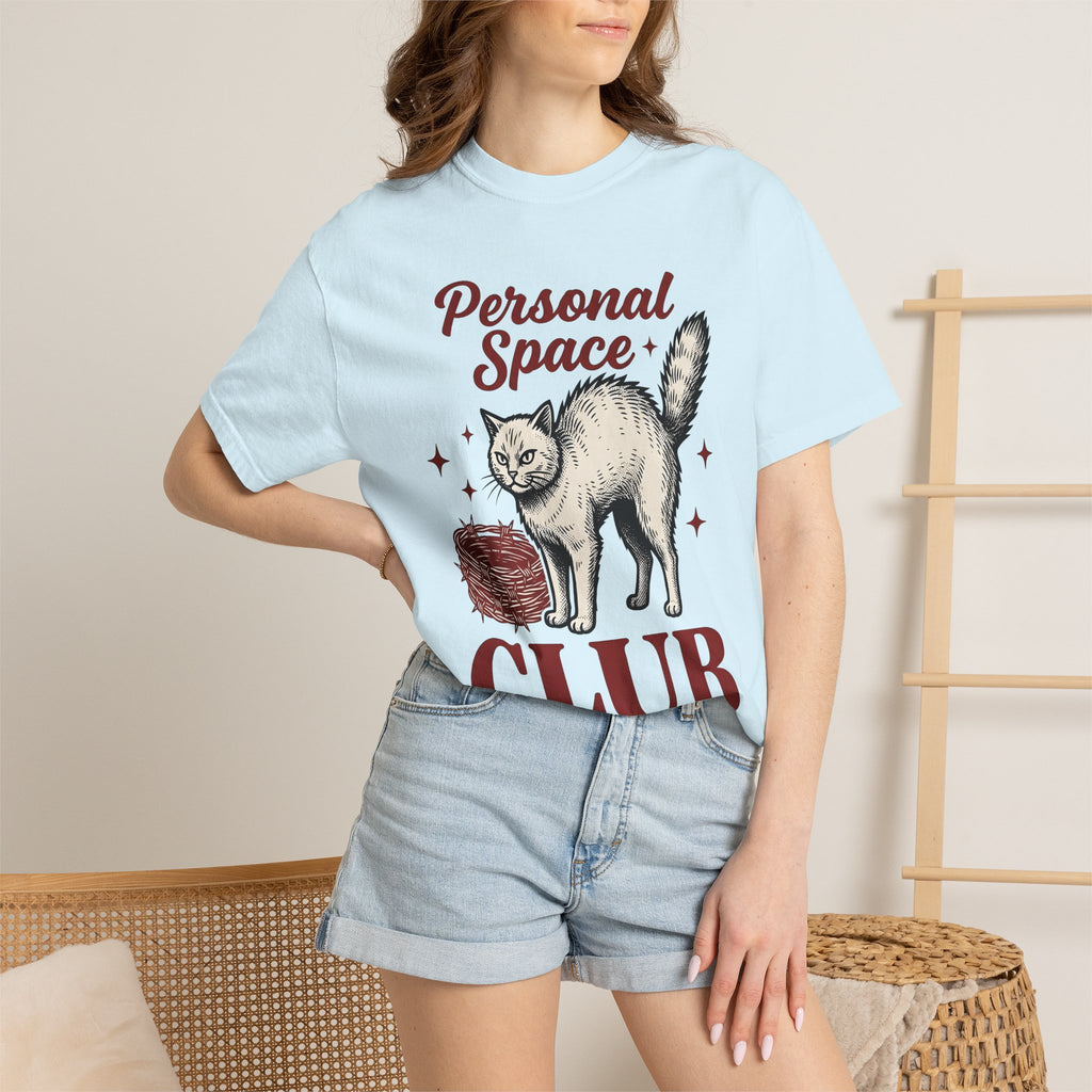 Angry Cat Shirt Cat Humor Gift Women Vintage Tee Kitty T-Shirt Feline Fan Retro Tshirt Funny Graphic Hand Drawn Stars Tshirt