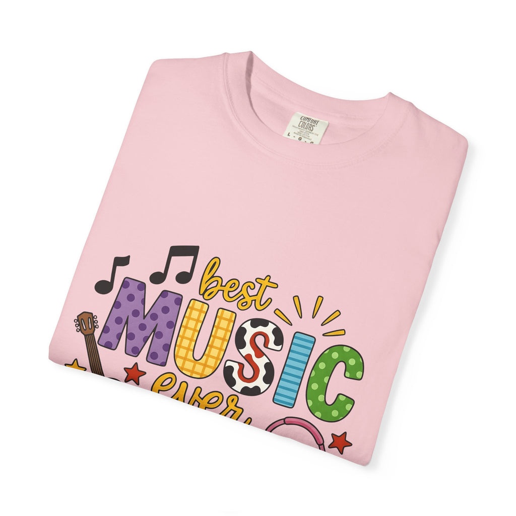 Musical Instruments Shirt Music Teacher Artist Gift Women Comic Tee Guitar T-Shirt Music Educator Enthusiast Cartoon Tshirt Artist Graphic