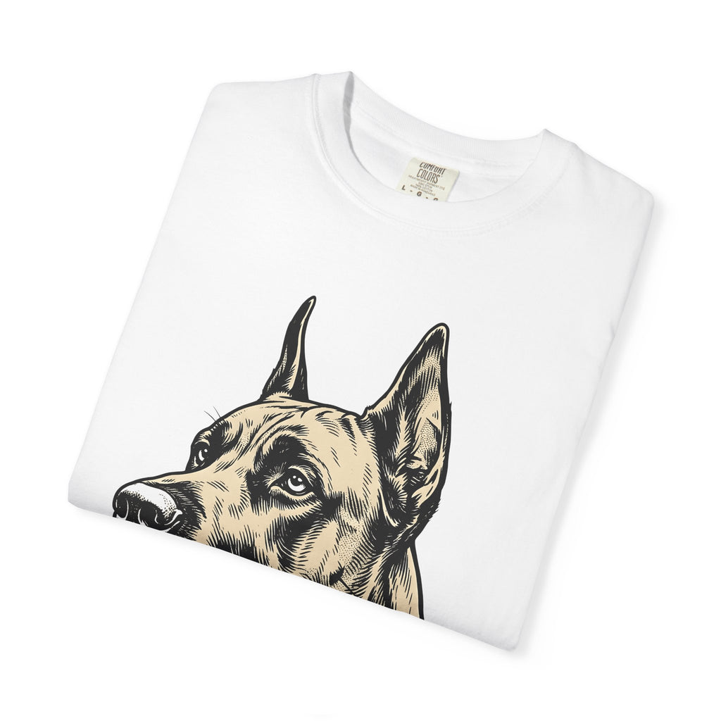 Dane Dog Shirt Dog Animals Gift Women Line Drawing Tee Great Dane T-Shirt Dog Fan Hound Illustration Graphic Retro Face Tshirt