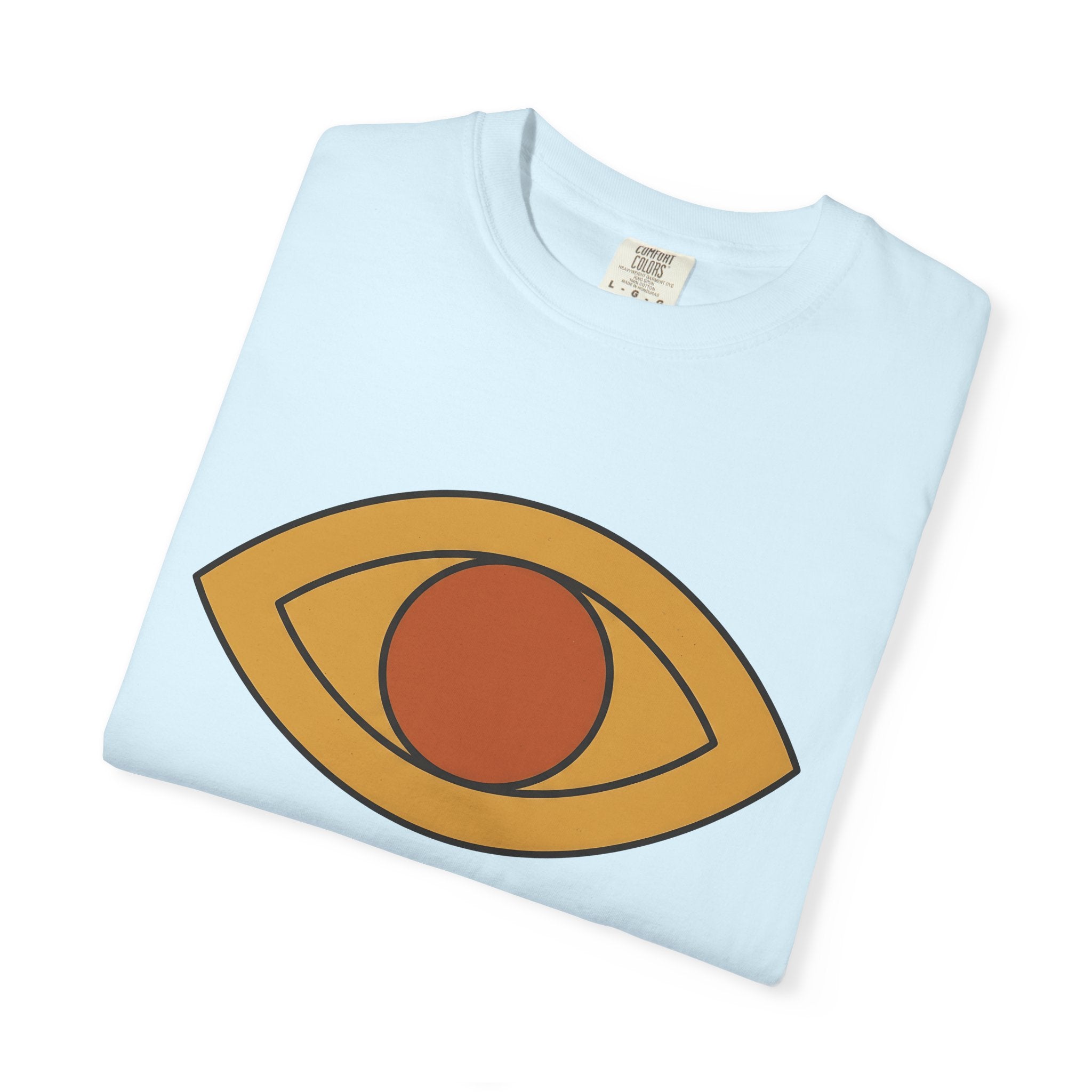 Eye Icon Shirt Geometric Modern Art Gift Women Simple Tee Eye T-Shirt Geometry Enthusiast Minimalist Tshirt Abstract Graphic Vintage Shape