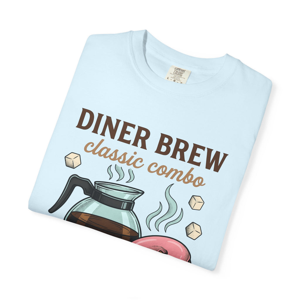 Coffee Maker Donut Shirt Coffee Brunch Gift Women Retro Tee Donut Maker T-Shirt Coffee Fan Java Enthusiast Vintage Tshirt Breakfast Graphic