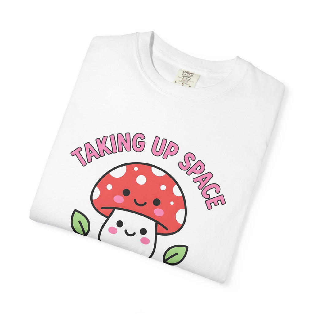 Sweet Mushroom Shirt Funny Encouragement Gift Women Playful Tee Fungus T-Shirt Humor Fan Cartoon Tshirt Motivational Graphic Animation