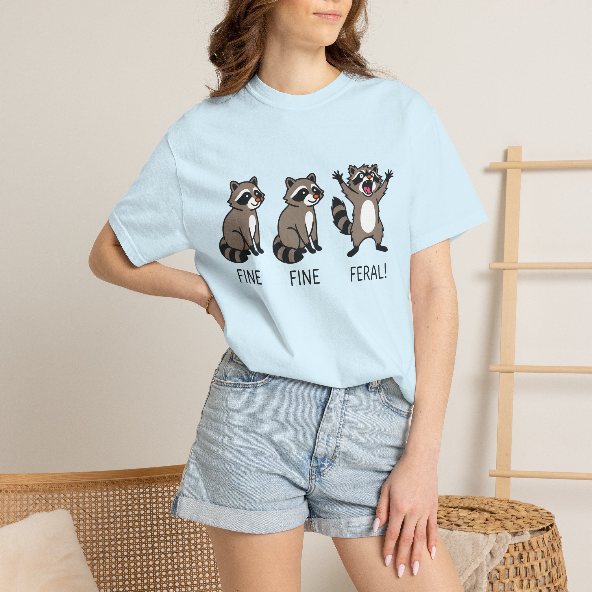 Raccoon Group Shirt Nurses Wildlife Gift Women Comic Tee Trash Panda T-Shirt Nurse Enthusiast Cartoon Tshirt Wildlife Graphic Simple Funny