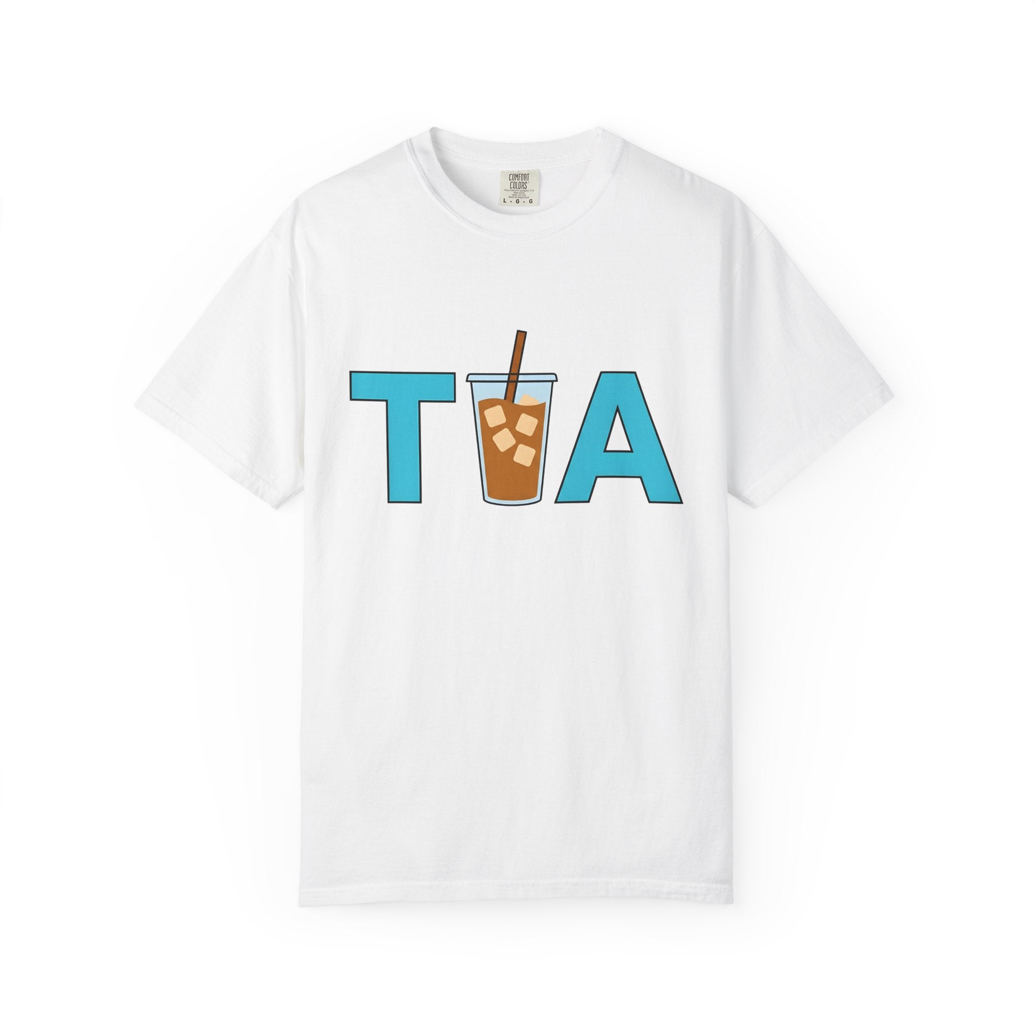 Cold Coffee Cup Shirt Drinks Cuisine Gift Women Simple Tee Coffee Mug T-Shirt Beverage Fan Coffee Cup Tshirt Food Graphic Contemporary