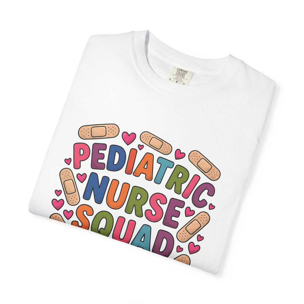 Nurse Squad Graphic Shirt Nurse Healthcare Gift Women Colorful Tee Nursing Crew T-Shirt Nurse Enthusiast Medical Tshirt Healthcare Graphic