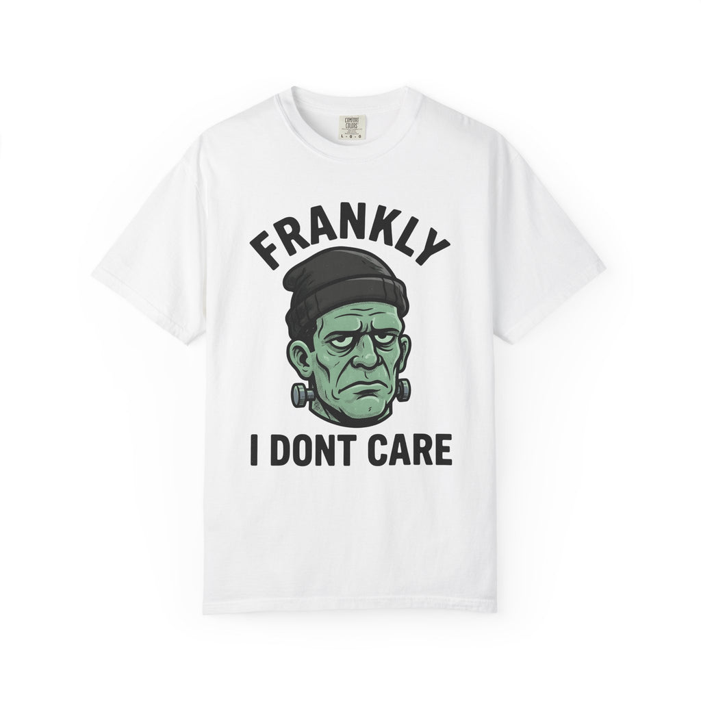 Frankenstein Creature Shirt Halloween Thriller Gift Women Comic Tee Monster T-Shirt Horror Fan Comic Art Tshirt Suspense Graphic Retro Knit