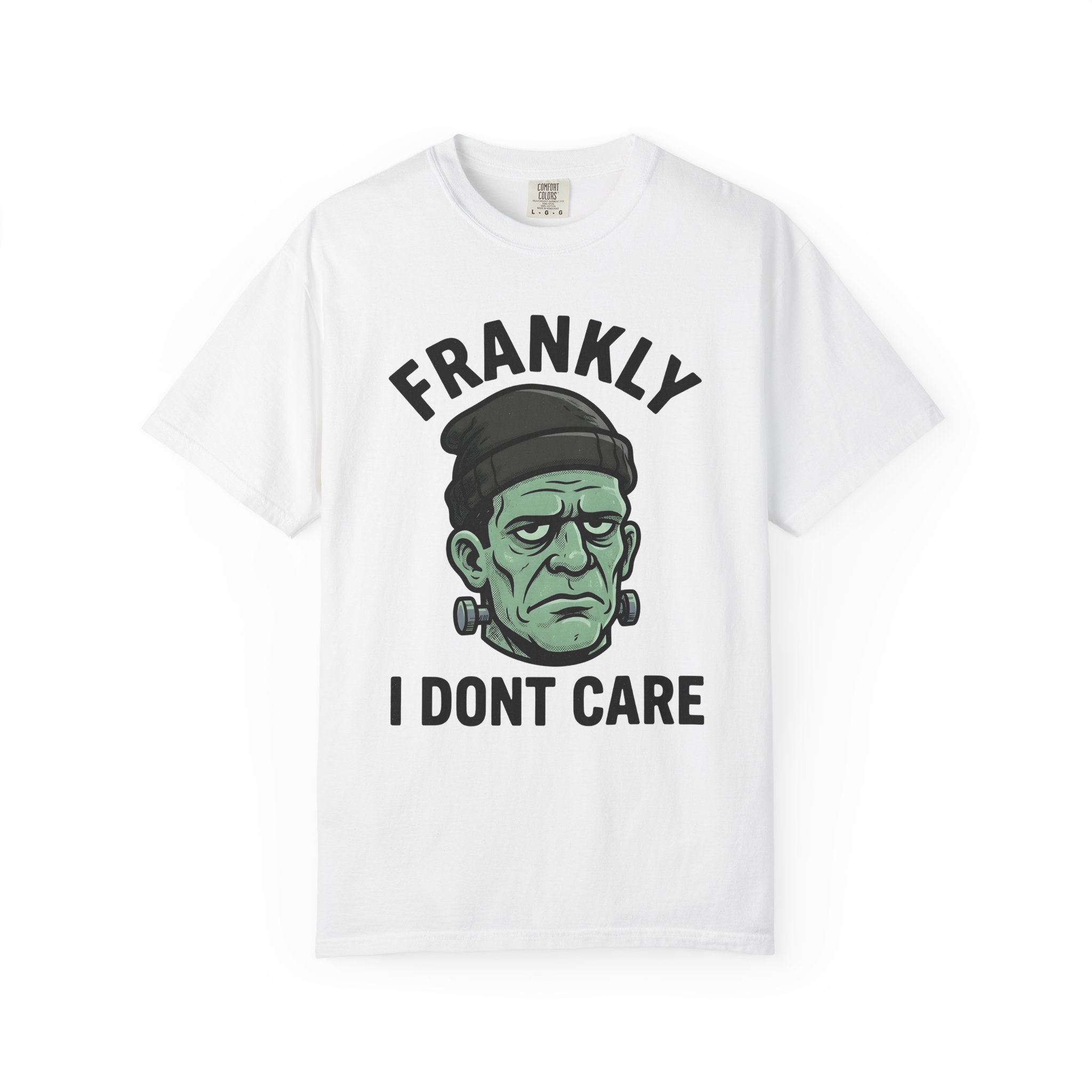 Frankenstein Creature Shirt Halloween Thriller Gift Women Comic Tee Monster T-Shirt Horror Fan Comic Art Tshirt Suspense Graphic Retro Knit