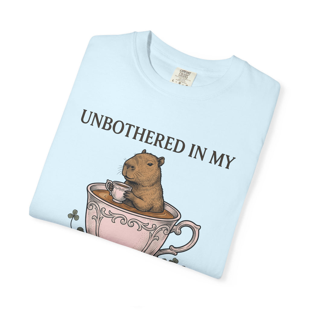 Capybara Cup Shirt Funny Pet Gift Women Retro Tee Mug T-Shirt Humor Fan Vintage Tshirt Animal Graphic Sketch Shamrock Tshirt