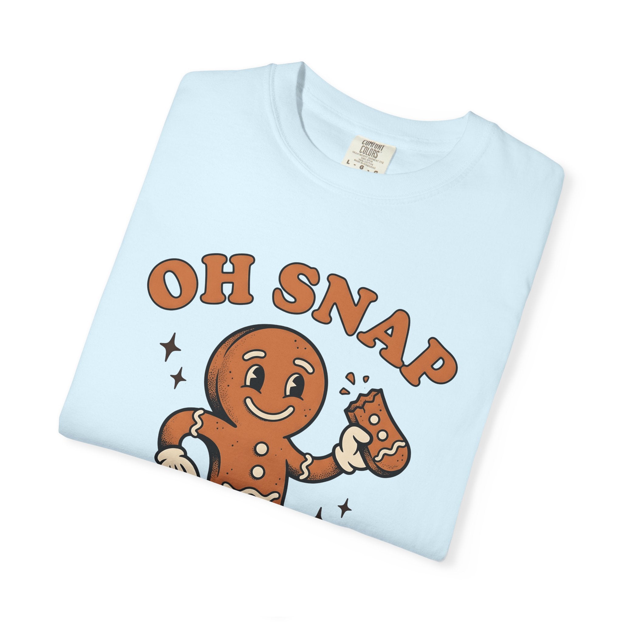 Gingerbread Cookie Shirt Holiday Xmas Gift Women Comic Tee Gingerbread T-Shirt Christmas Fan Cartoon Tshirt Christmas Graphic Retro Sparkles