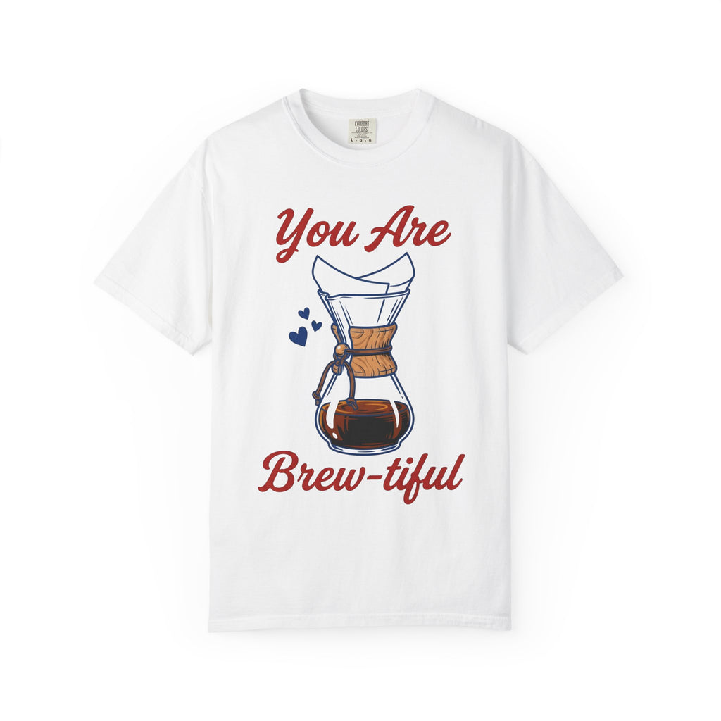 Drip Coffee Pot Shirt Coffee Baking Gift Women Sketch Tee Coffee Maker T-Shirt Coffee Fan Coffee Drawing Design Line Art Heart Shapes Tshirt