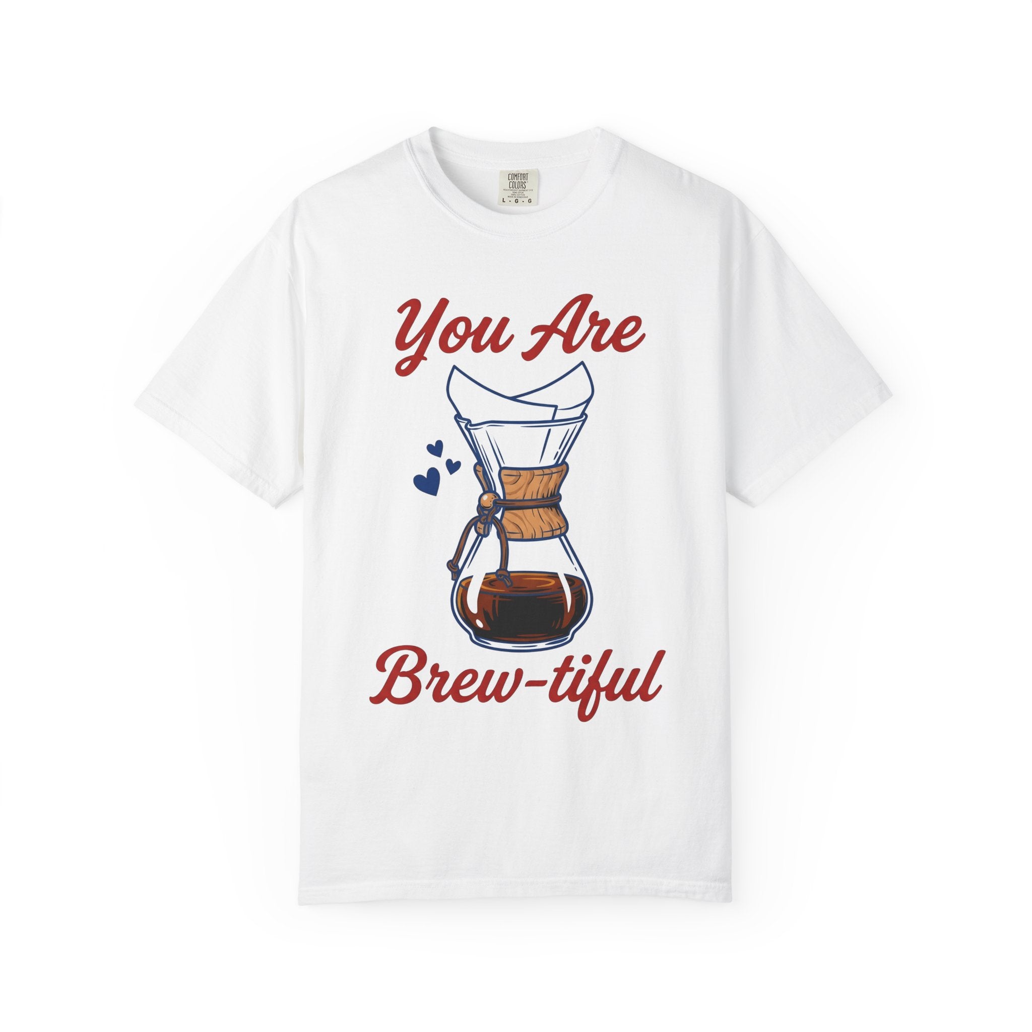 Drip Coffee Pot Shirt Coffee Baking Gift Women Sketch Tee Coffee Maker T-Shirt Coffee Fan Coffee Drawing Design Line Art Heart Shapes Tshirt