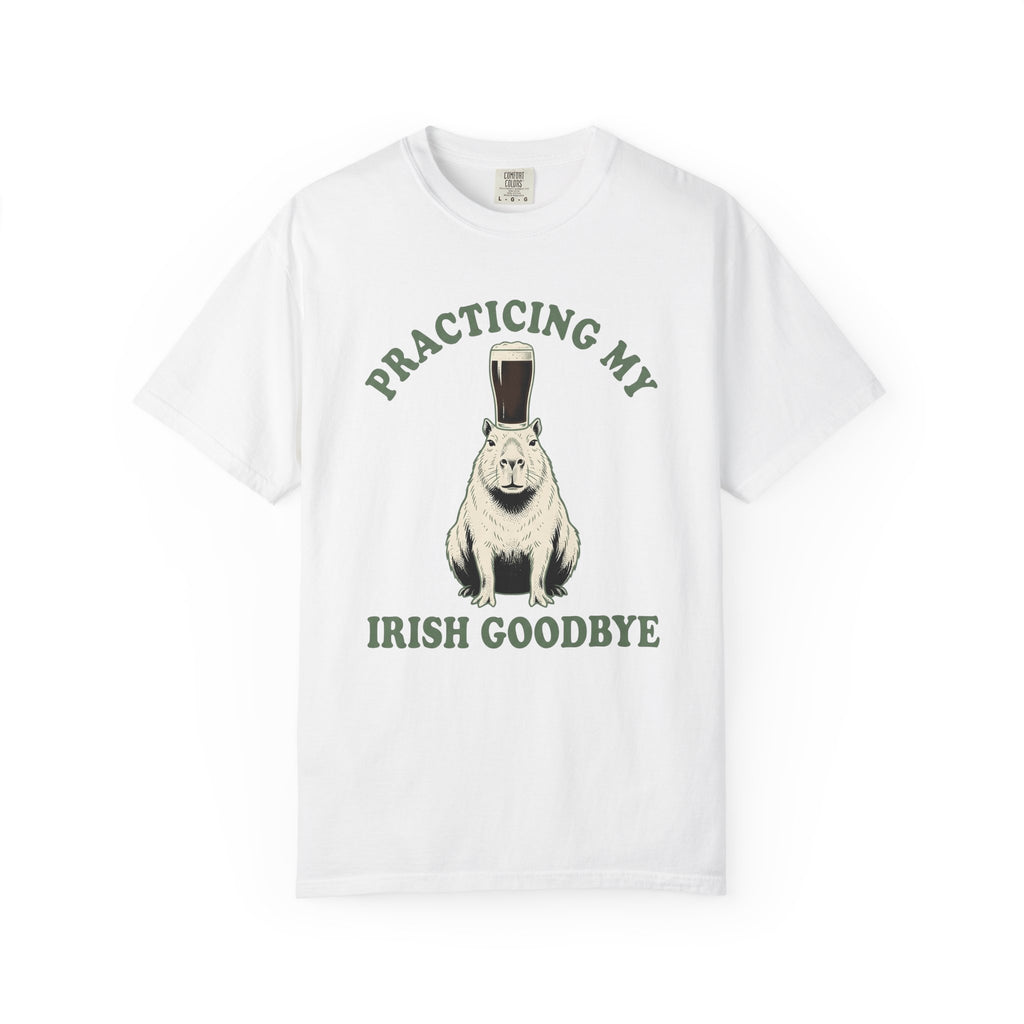 Capybara Ale Shirt St Patricks Day Pet Gift Women Retro Tee Rodent T-Shirt St Patricks Fan Vintage Tshirt Animal Graphic Sketch Beer Mug