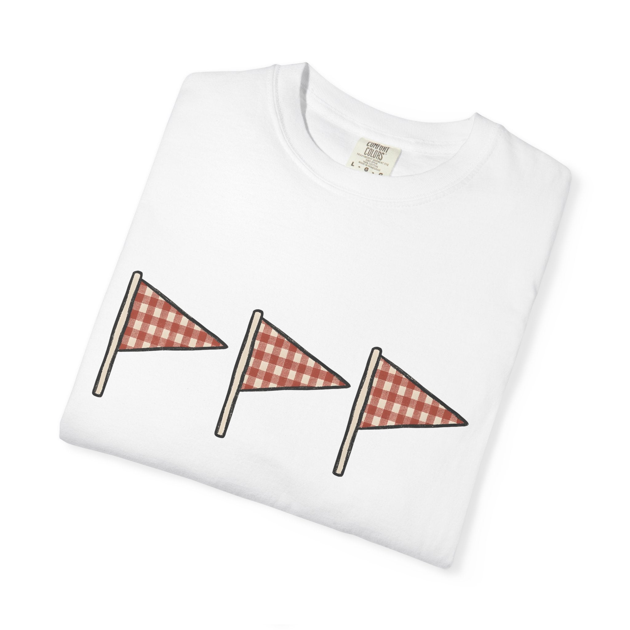 Tartan Flag Shirt America 4Th Of July Freedom Gift Women Cartoon Tee Plaid T-Shirt Patriot Fan Comic Tshirt Liberty Graphic Modern Grid