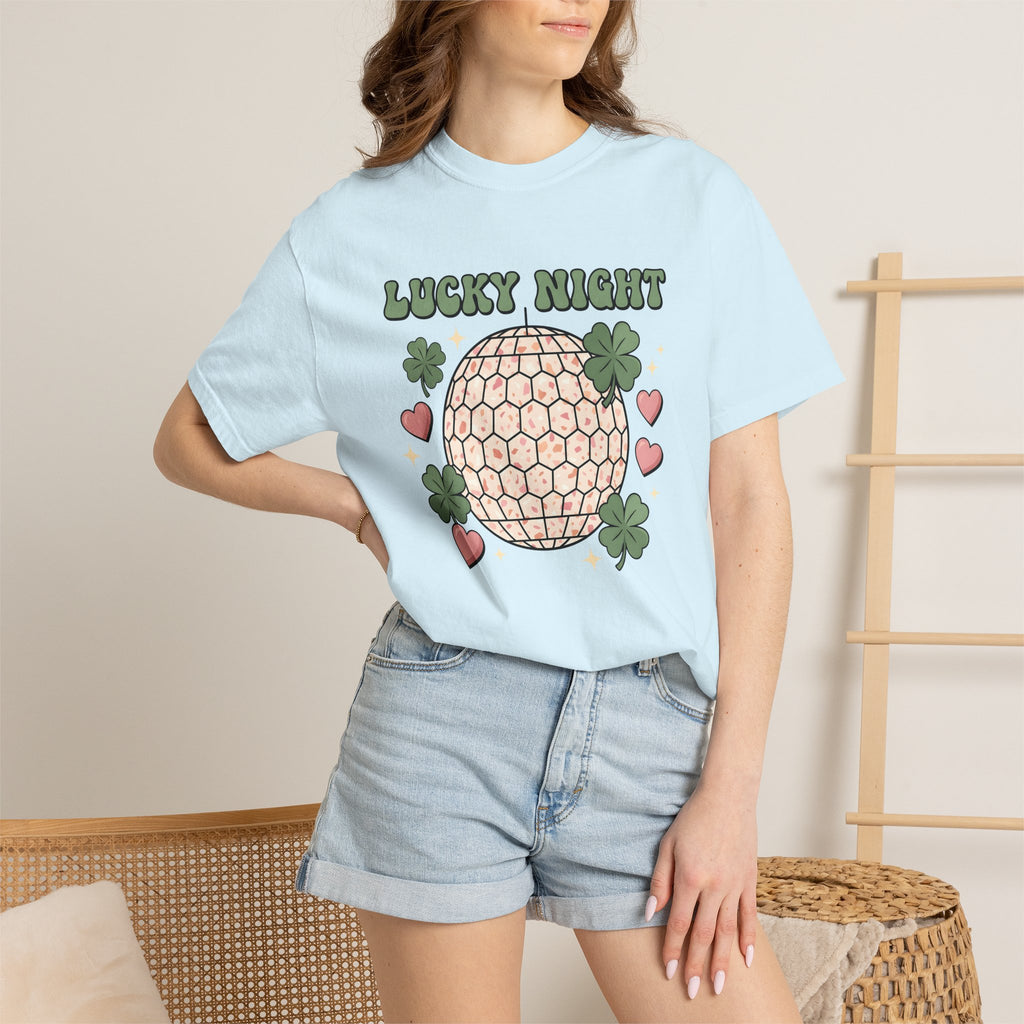 Dance Ball Shirt St Patrick's Day Event Gift Women Cartoon Tee Ballroom T-Shirt Party Fan Comic Tshirt Festival Graphic Hand Drawn Four Leaf