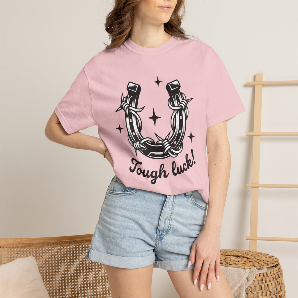 Horseshoe Barbed Wire Shirt Luck Country Gift Women Neo Traditional Tee Barbed Wire T-Shirt Fortune Fan Traditional Tshirt Rural Graphic