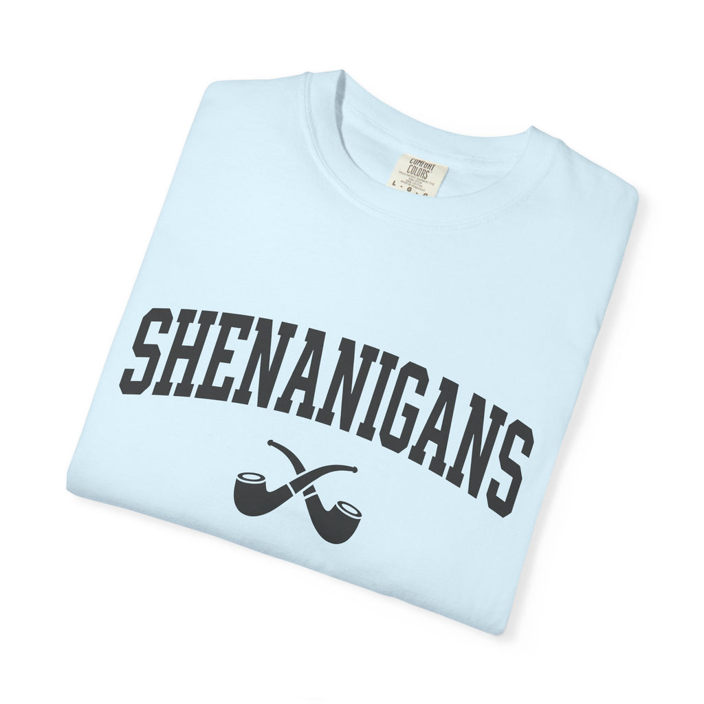 Smoking Pipe Shirt St Patrick's Day Joke Gift Women Heavy Tee Hookah T-Shirt Shamrock Fan Grunge Tshirt Pun Graphic Classic Crossed Tobacco