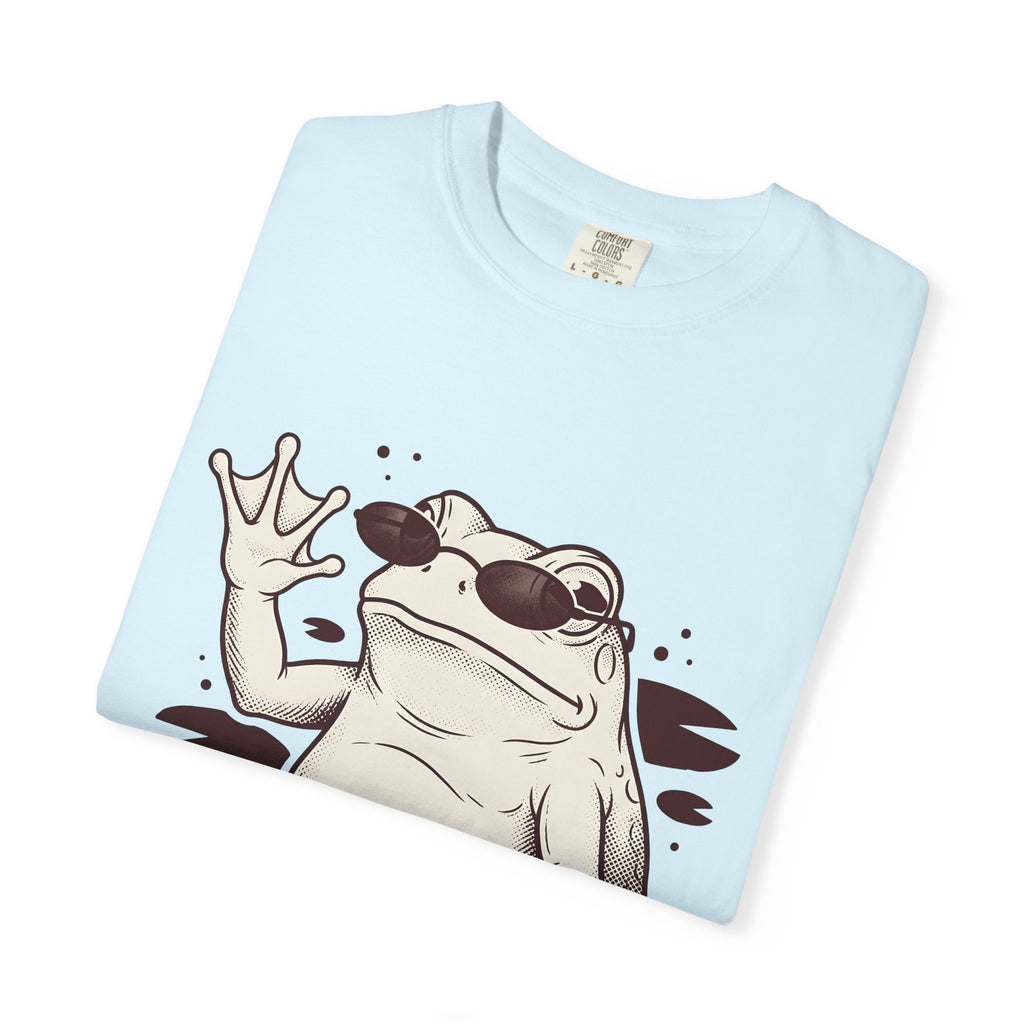 Frog Shades Shirt Cute Pet Gift Women Vintage Tee Toad T-Shirt Adorable Fan Retro Tshirt Animal Graphic Retro Shades Tshirt