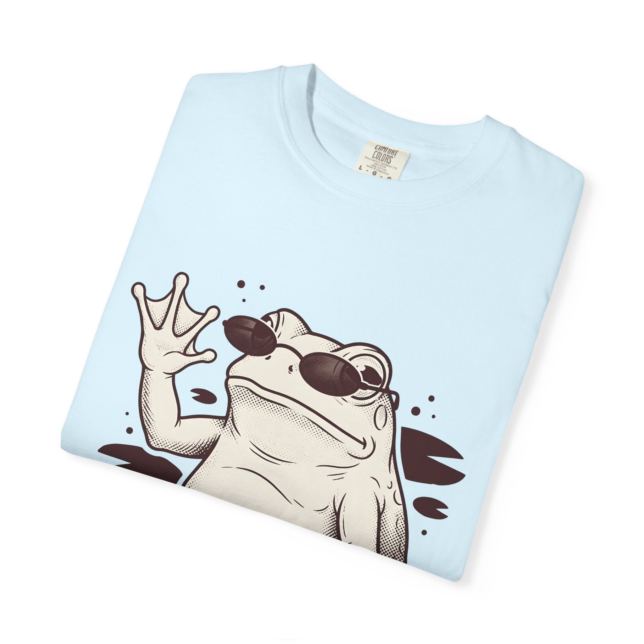Frog Shades Shirt Cute Pet Gift Women Vintage Tee Toad T-Shirt Adorable Fan Retro Tshirt Animal Graphic Retro Shades Tshirt
