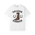 Cowboy Boot Shirt Cowgirl Western Gift Women Vintage Tee Boot T-Shirt Rodeo Fan Cowboy Graphic Tshirt Retro Skull Tshirt