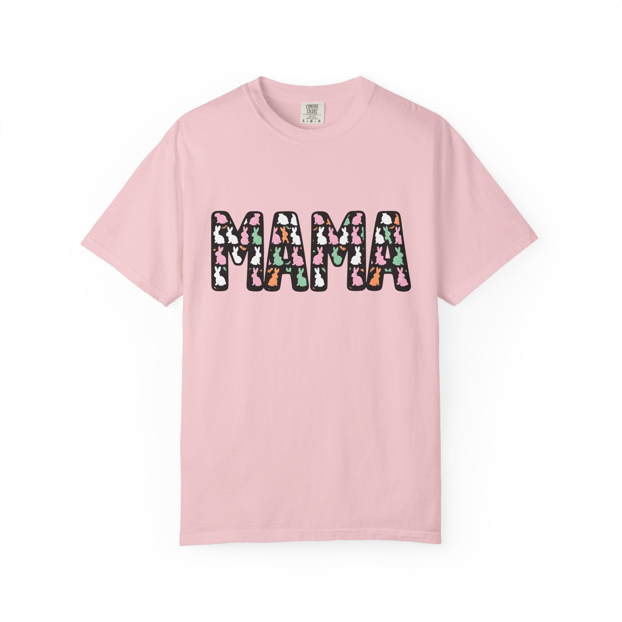 Bunny Design Shirt Moms Holiday Gift Women Sweet Tee Rabbit T-Shirt Mom Fan Cute Tshirt Celebration Graphic Lively Gentle Animals Tshirt