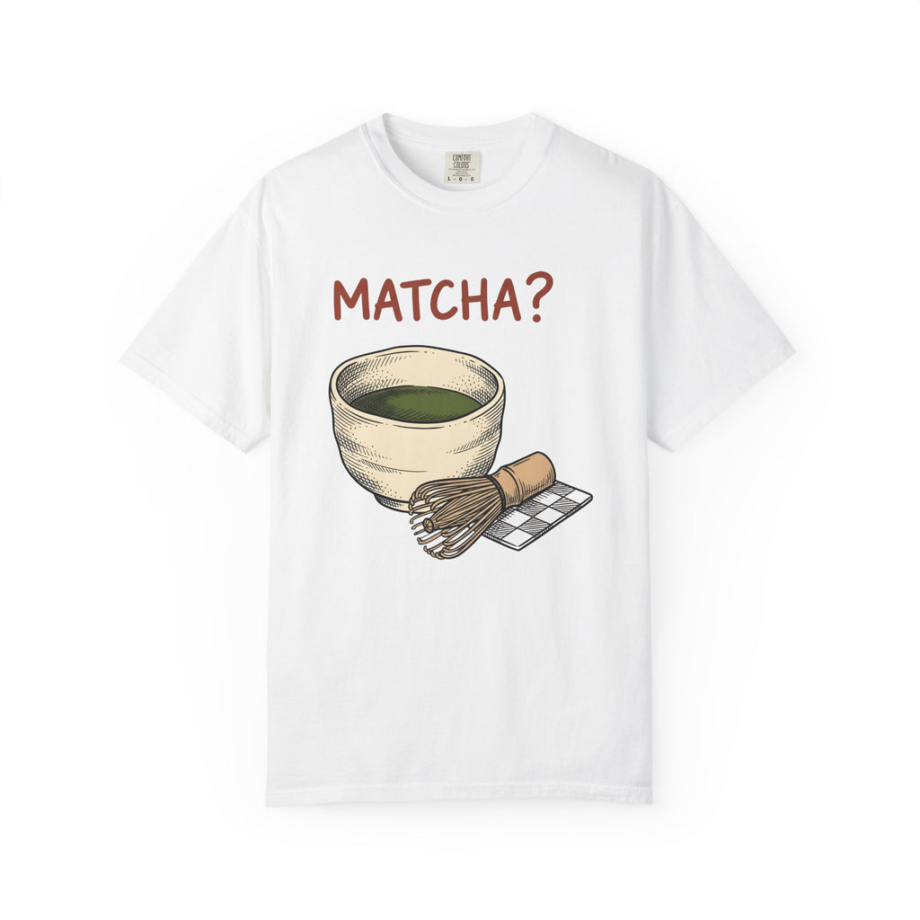 Matcha Bowl Shirt Coffee Cooks Gift Women Line Art Tee Tea Bowl T-Shirt Coffee Fan Minimalist Tshirt Chef Graphic Hand Drawn Bamboo Stirrer