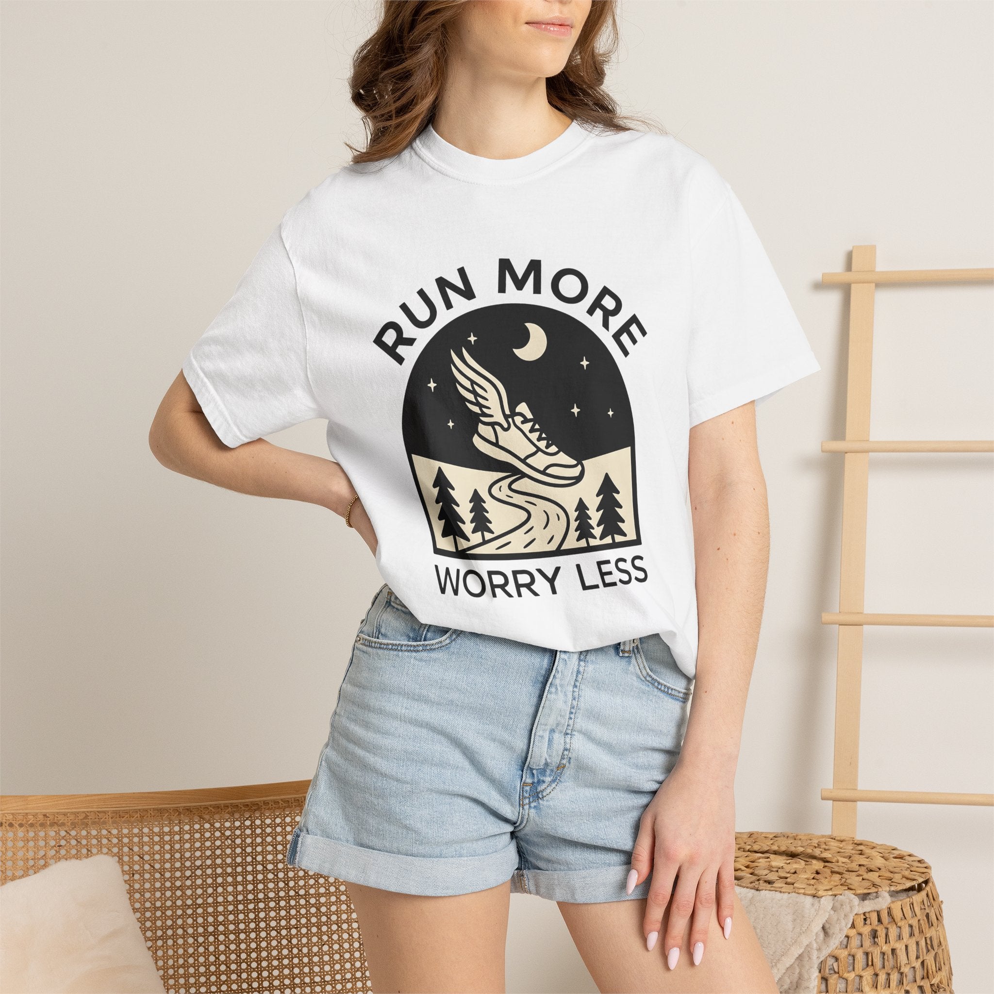 Winged Running Shoe Shirt Sports Outdoors Gift Women Minimalist Tee Flying Shoe T-Shirt Athlete Enthusiast Simple Tshirt Nature Graphic