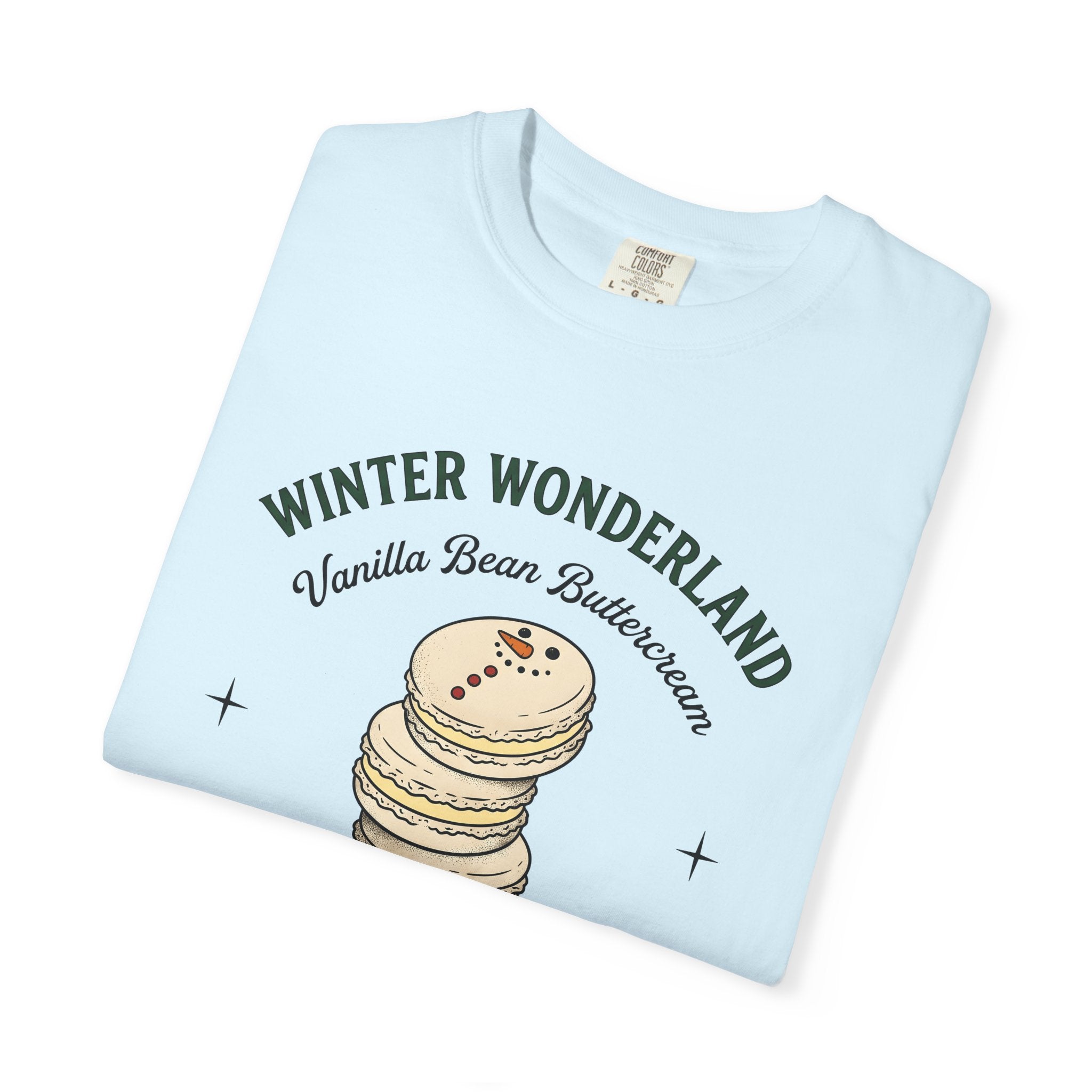 Snowman Treats Shirt Christmas Pastries Gift Women Line Art Tee Frosting T-Shirt Christmas Fan Minimalist Tshirt Bakery Graphic Classic