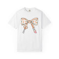 Bow Shears Paint Brush Shirt Teachers Crafting Gift Women Sweet Tee Art Supplies T-Shirt Educator Enthusiast Cute Tshirt Crafting Graphic