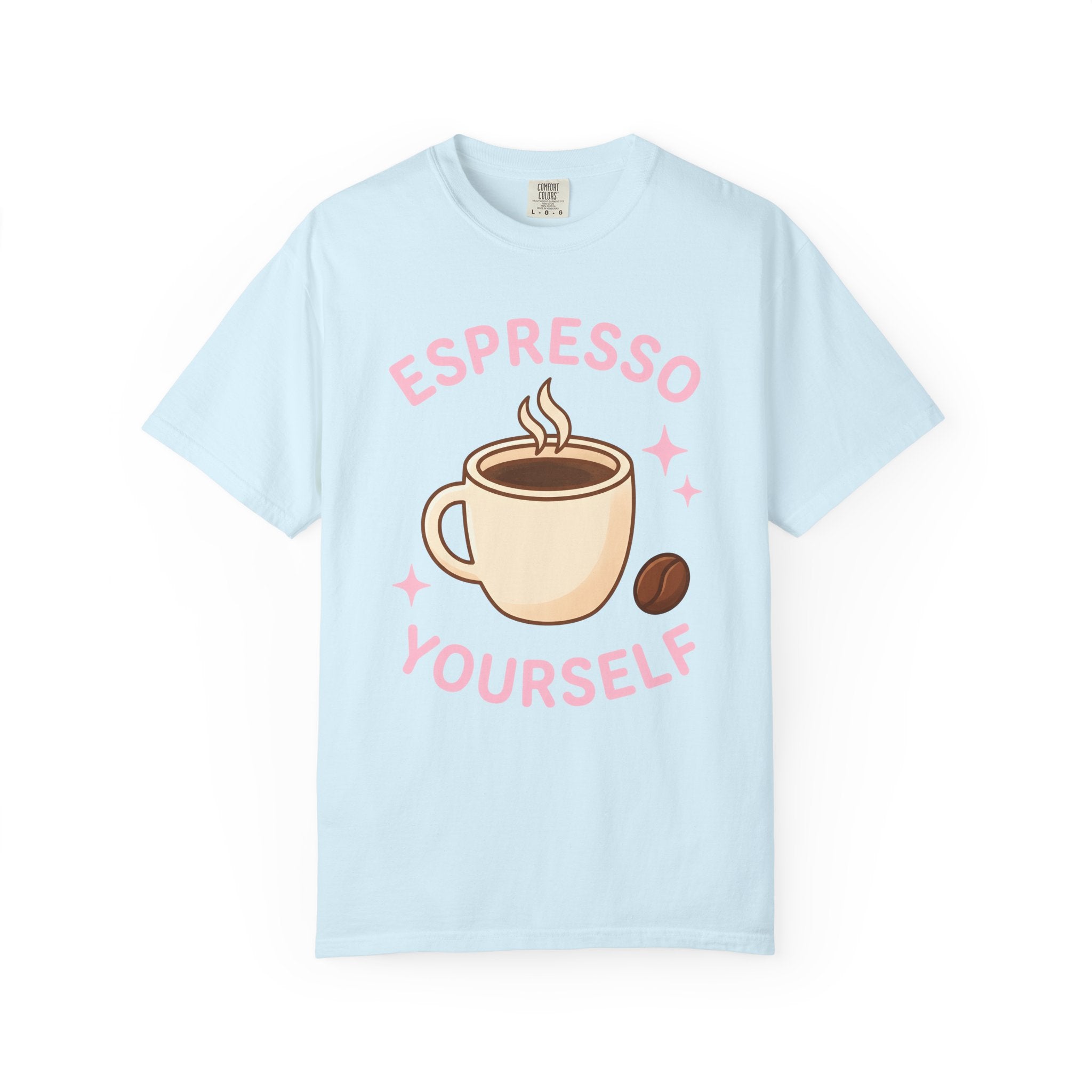 Coffee Cup Shirt Coffee Foodie Gift Women Cute Tee Mug T-Shirt Coffee Fan Coffee Mug Tshirt Food Graphic Retro Coffee Bean Tshirt