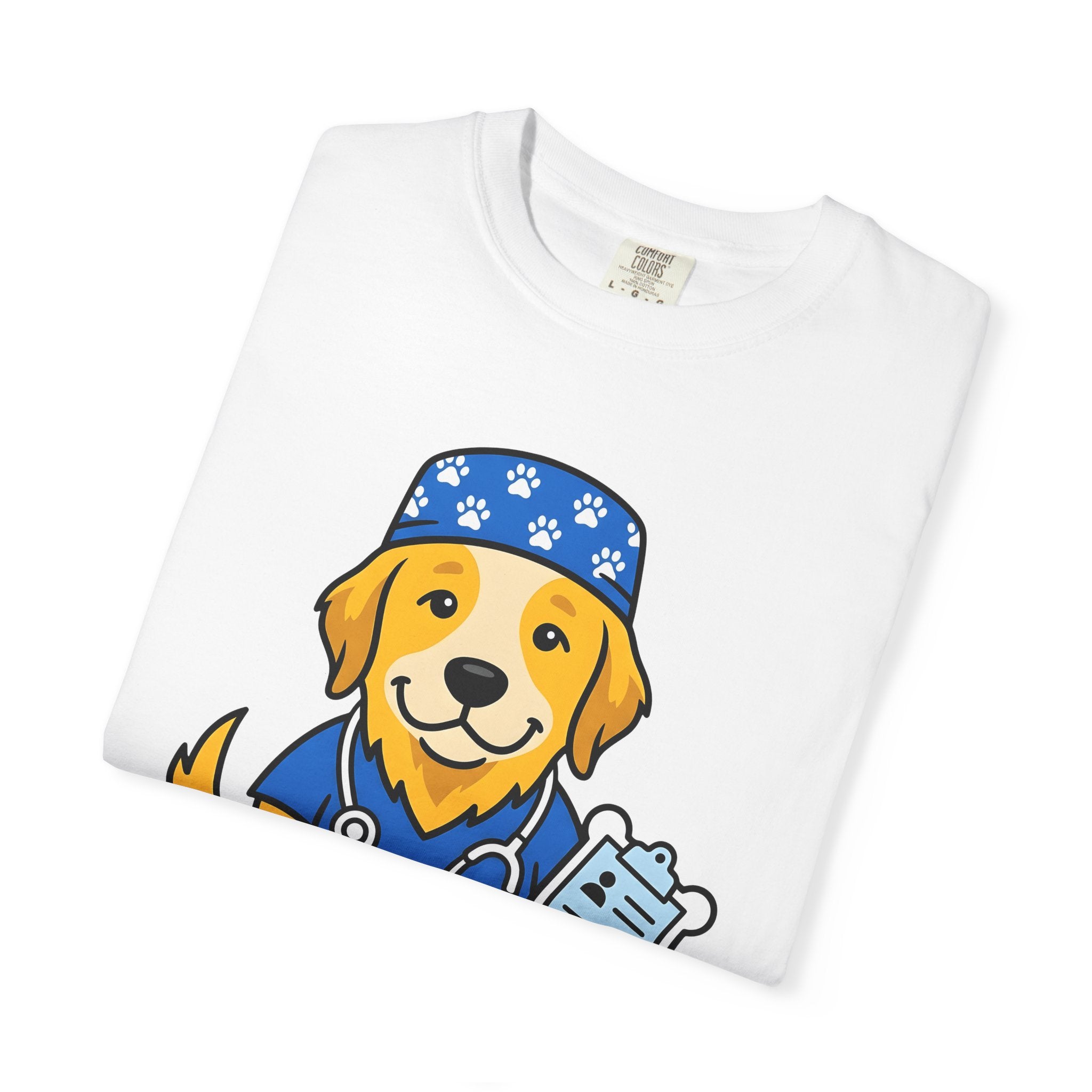 Dog Medical Nurse Shirt Nurses Creatures Gift Women Illustrated Tee Veterinary Nurse T-Shirt Nursing Enthusiast Cartoon Tshirt Animal
