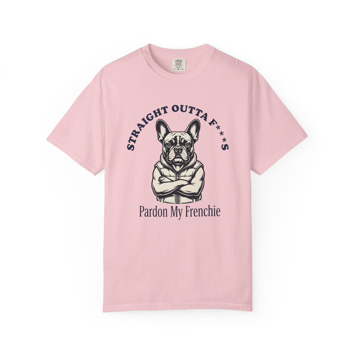 French Bulldog Shirt Dog Joke Unisex Gift Illustration Tee Bulldog T-Shirt Dog