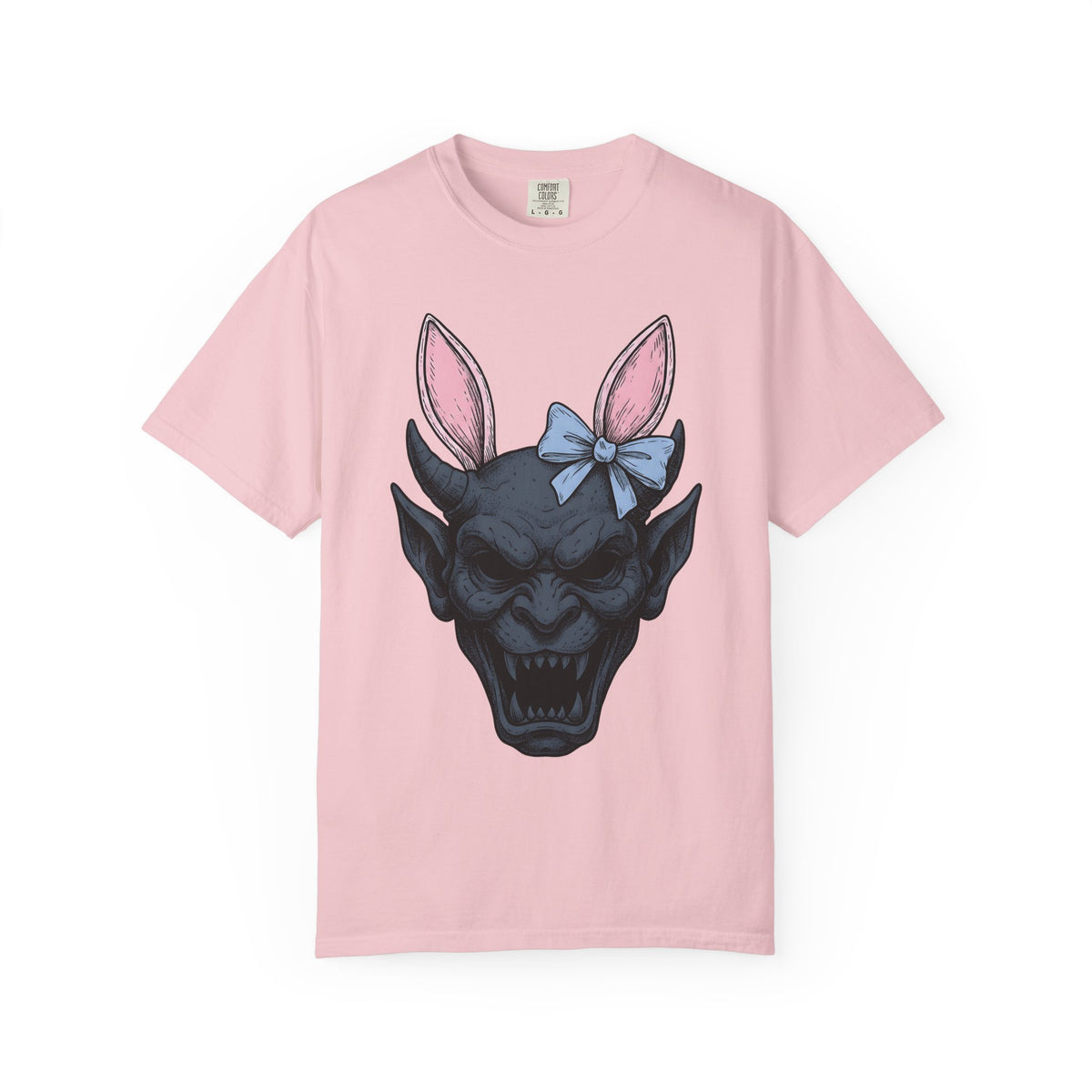 Imp Bunny Ears Shirt Easter Scary Unisex Gift Spooky Tee Bunny Ears T-Shirt
