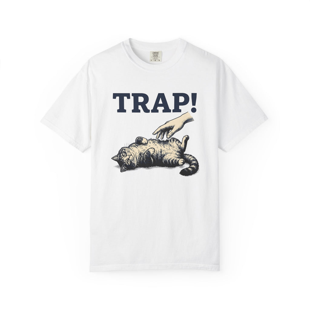 Silly Cat Shirt Cat Jokes Gift Women Timeless Tee Kitty T-Shirt Cat Fan Feline Tshirt Pun Graphic Nostalgic Claw Tshirt