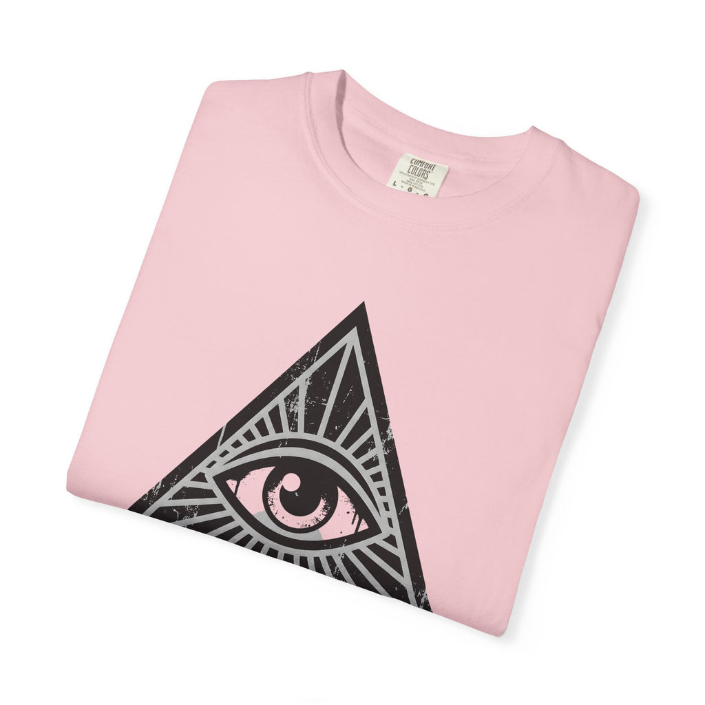 All Seeing Eye Shirt Boho Chic Spiritual Gift Women Grunge Tee Eye Of Providence T-Shirt Bohemian Fan Distressed Tshirt Mystical Graphic