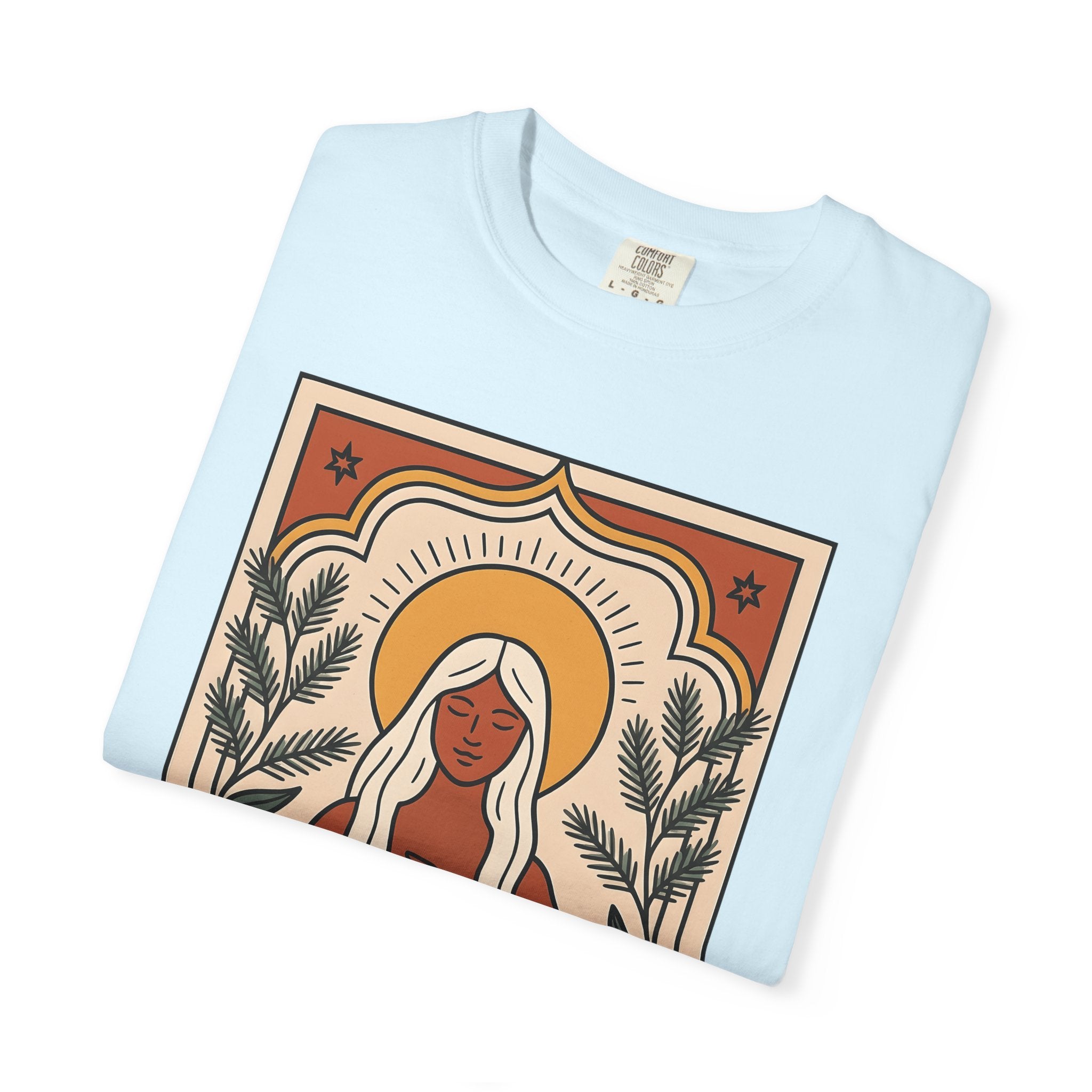 Goddess Graphic Shirt Boho Chic Spiritual Gift Women Boho Tee Goddess T-Shirt Bohemian Fan Hippie Tshirt Mystical Graphic Vintage Compass