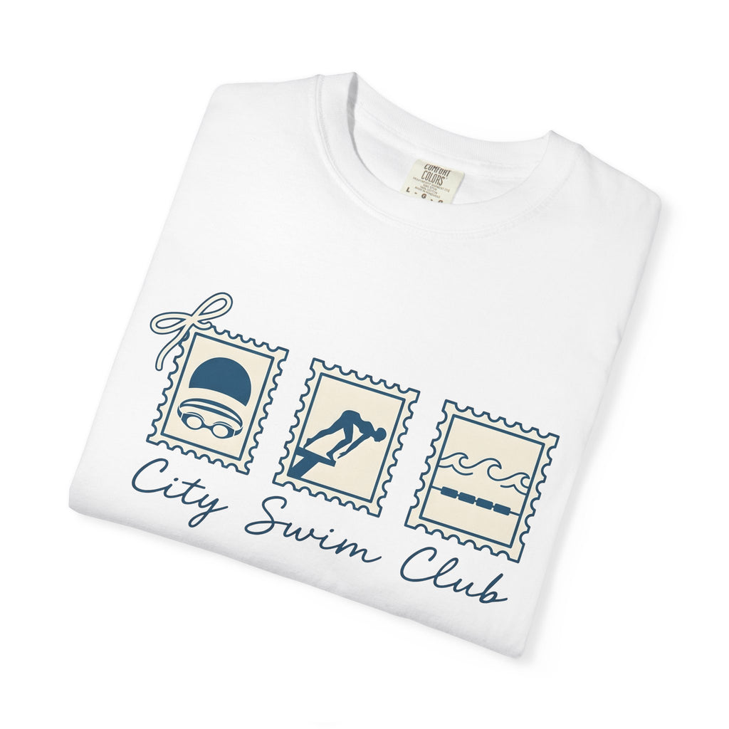 Swimmer Graphic Shirt Swimming Fitness Gift Women Minimalist Tee Diver T-Shirt Aquatics Enthusiast Simple Tshirt Workout Graphic Retro Swim