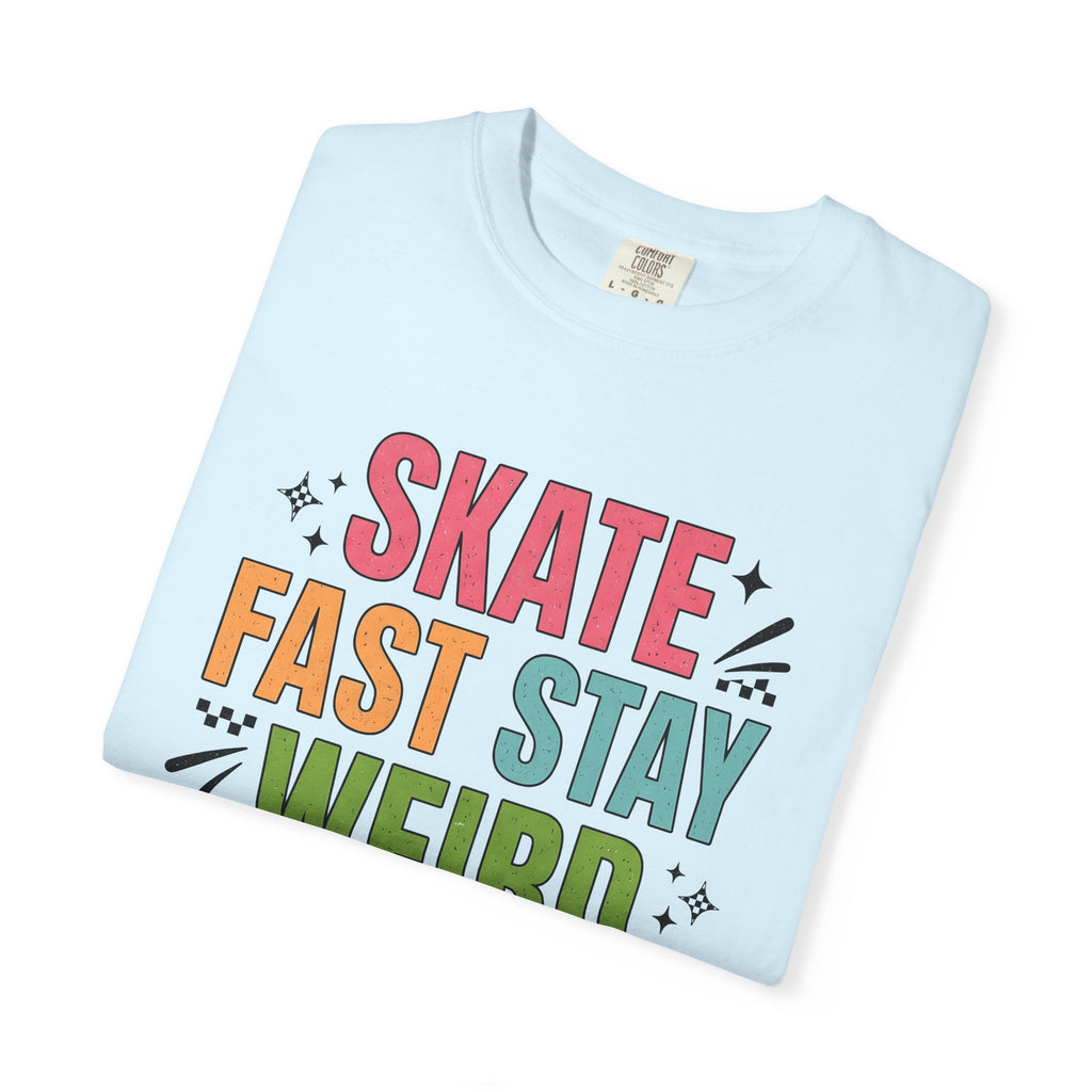 Classic Skate Lettering Shirt Skateboarding Apparel Gift Women Strong Tee Typography T-Shirt Skater Enthusiast Graphic Tee Clothing Graphic