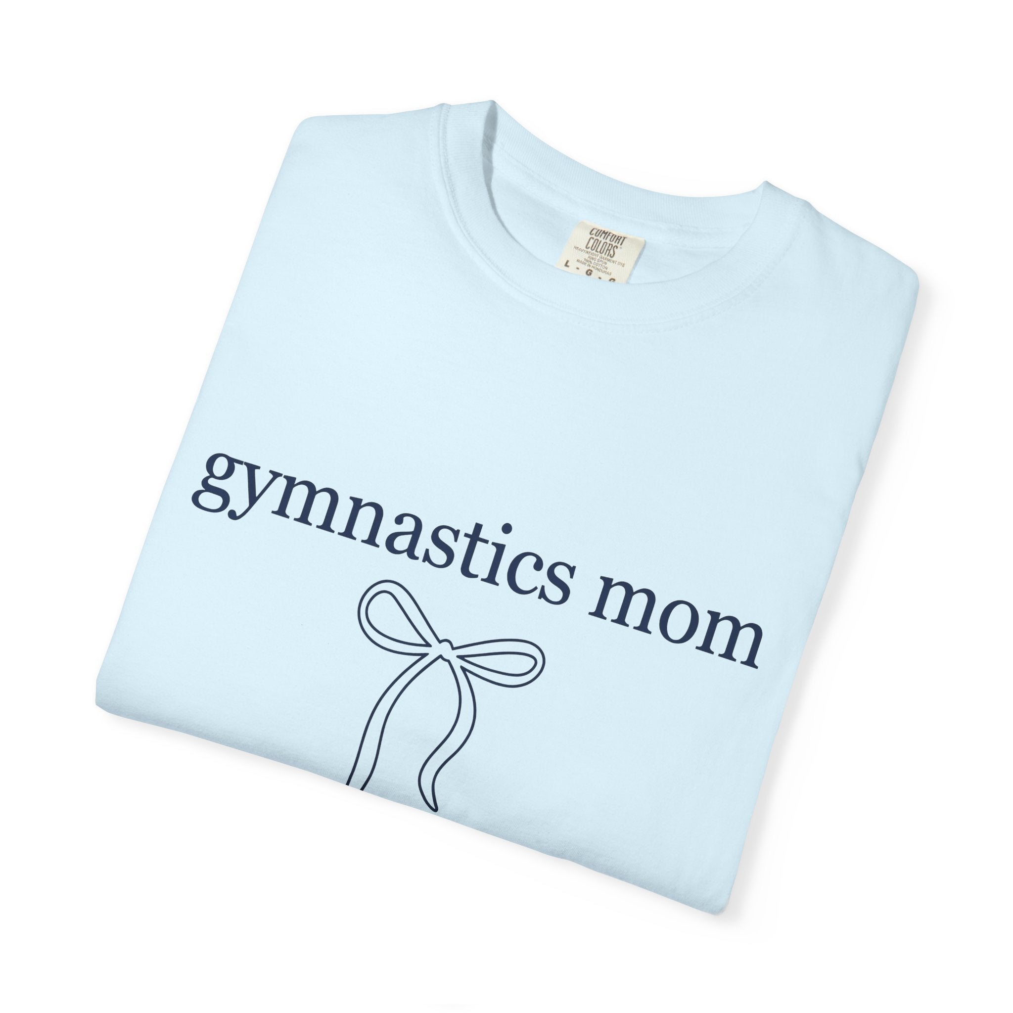 Bow Art Shirt Gymnastics Mom Fitness Gift Women Line Art Tee Ribbon T-Shirt Gymnastics Enthusiast Drawing Tshirt Illustration Graphic
