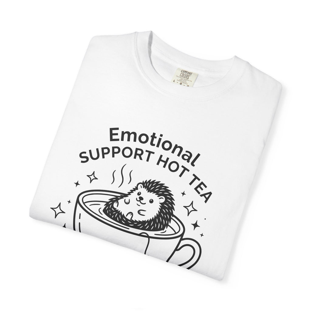 Hedgehog Cup Shirt Drinks Pets Gift Women Adorable Tee Mug T-Shirt Beverage Fan Coffee Cup Tshirt Animal Graphic Simple Sparkles Tshirt