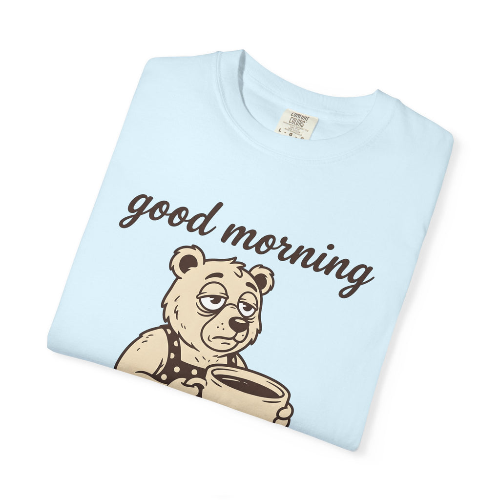 Sleepy Bear Java Shirt Funny Random Latte Gift Women Animation Tee Coffee T-Shirt Humor Fan Cartoon Tshirt Coffee Graphic Old School Mug
