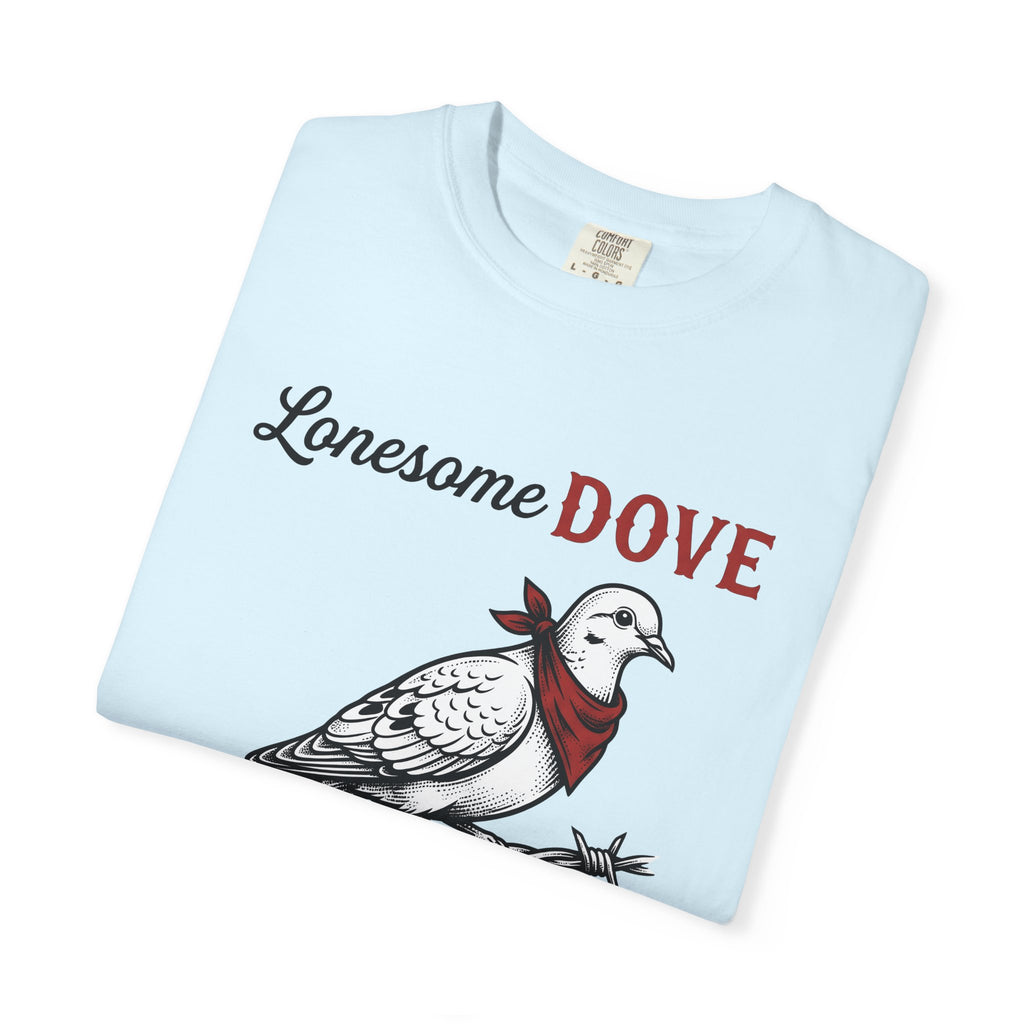 White Dove Shirt St. Valentine's Day Rodeo Gift Women Farmhouse Tee Pigeon T-Shirt Valentine Fan Rustic Tshirt Cowgirl Graphic Doodle