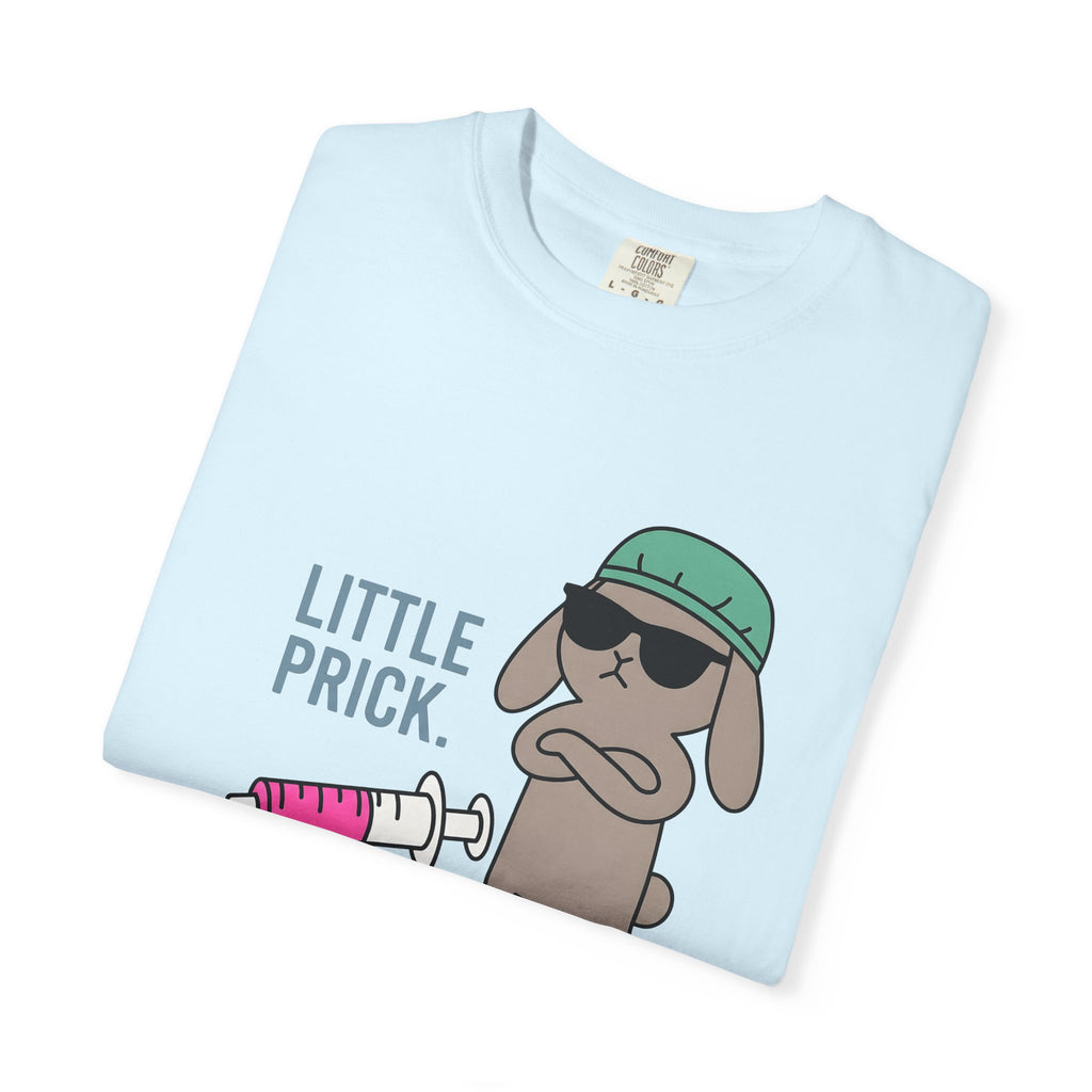 Bunny Syringe Shirt Nurses Animal Gift Women Cartoon Tee Syringe T-Shirt Nurse Enthusiast Toon Tshirt Creature Graphic Minimalist Sunglasses