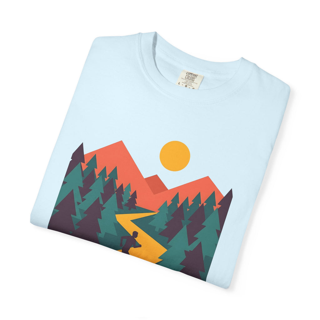 Trail Runner Shirt Sports & Activities Outdoors Gift Women Minimalist Tee Jogger T-Shirt Athlete Fan Ultrarunner Tshirt Wilderness Graphic
