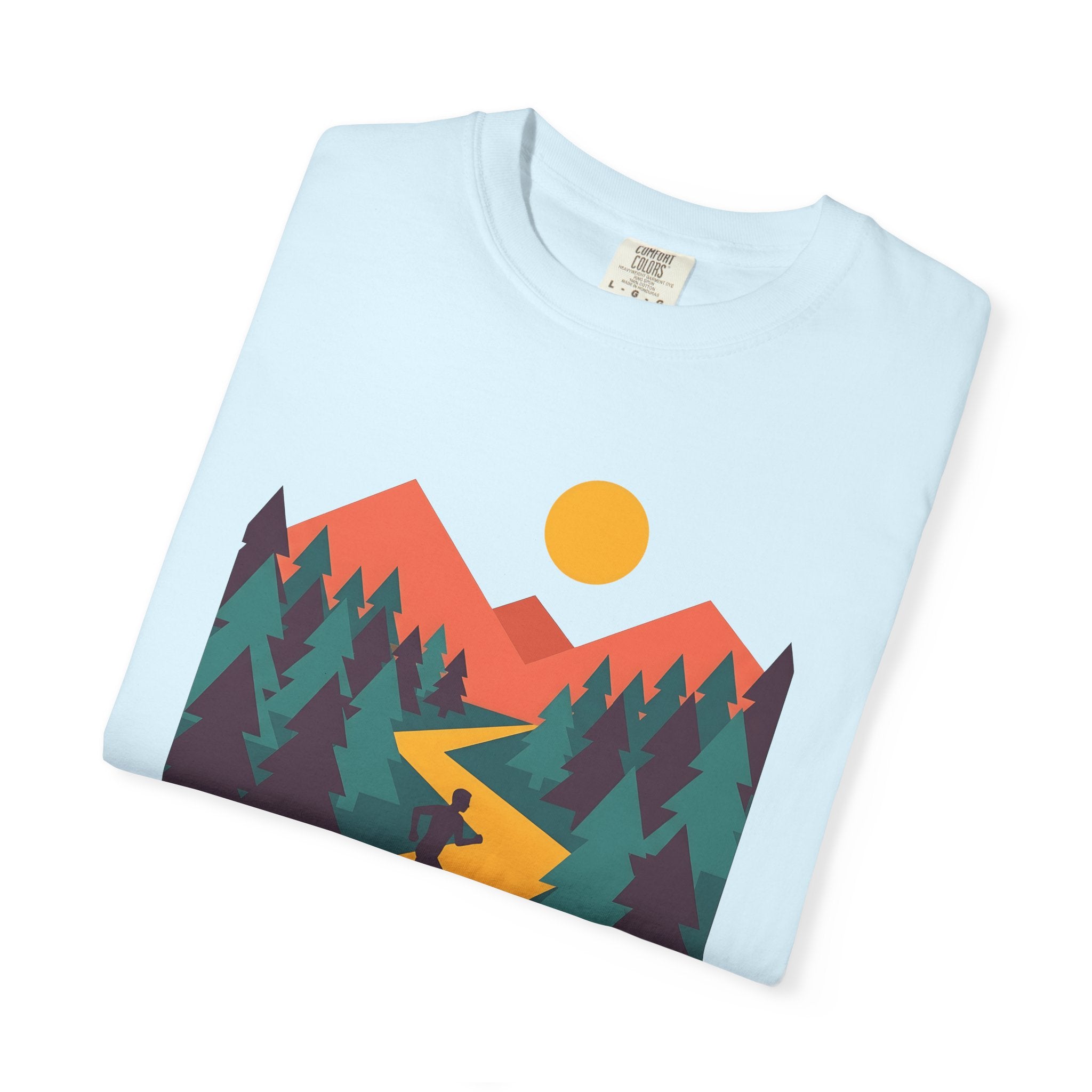 Trail Runner Shirt Sports & Activities Outdoors Gift Women Minimalist Tee Jogger T-Shirt Athlete Fan Ultrarunner Tshirt Wilderness Graphic