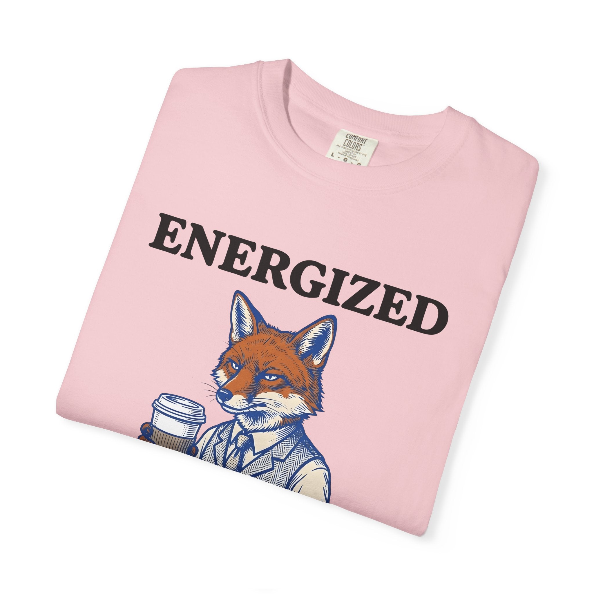 Fox Coffee Mug Shirt Coffee Wildlife Gift Women Retro Tee Mug T-Shirt Coffee Fan Vintage Tshirt Animal Graphic Sketch Blazer Tshirt