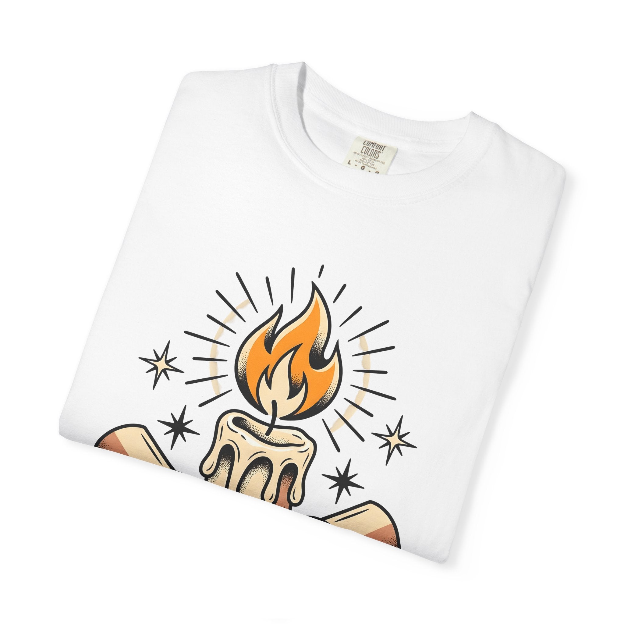 Wax Fingers Shirt Boho Chic Energy Gift Women Classic Tattoo Tee Finger T-Shirt Bohemian Fan Tattooed Tshirt Vibrations Graphic Line Art