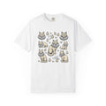 Noble Cat Shirt Cat Wildlife Gift Women Rustic Tee Kitty T-Shirt Cat Fan Feline Tshirt Animal Graphic Outline Pocket Timepiece Tshirt