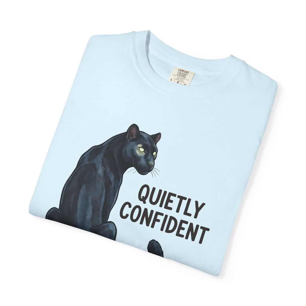 Black Panther Shirt Panther Animal Gift Women Watercolor Tee Panther T-Shirt Big Cat Fan Watercolour Tshirt Wildlife Graphic Sketch Glowing