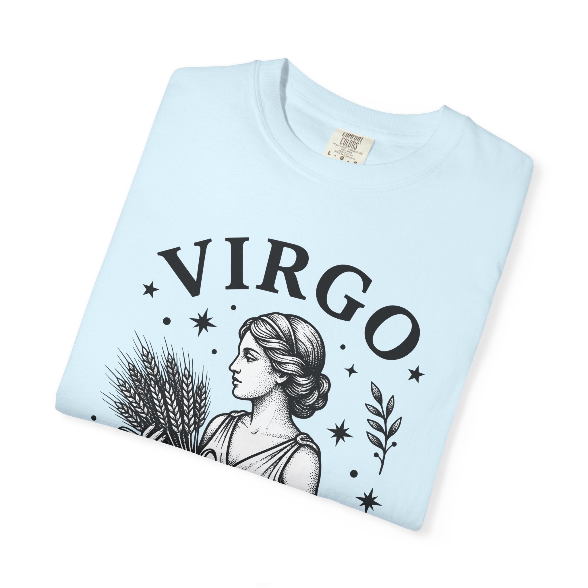 Astrology Woman Shirt Zodiac Horoscope Gift Women Retro Tee Astrology T-Shirt Zodiac Fan Vintage Tshirt Astrology Graphic Sketch Grain